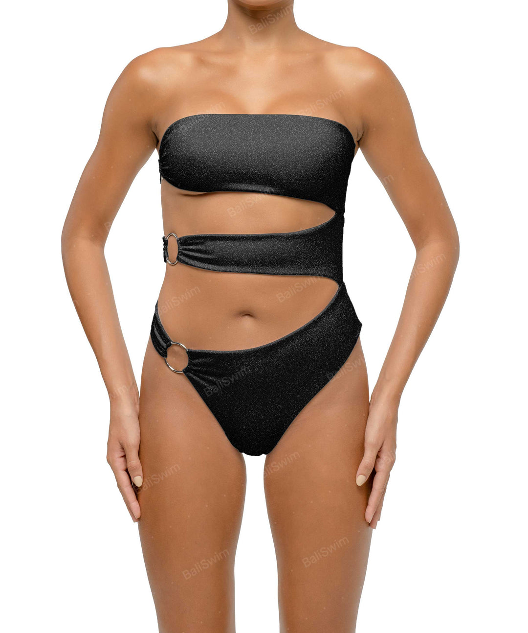 BSWS-S71 Cut-out Bandeau One Piece