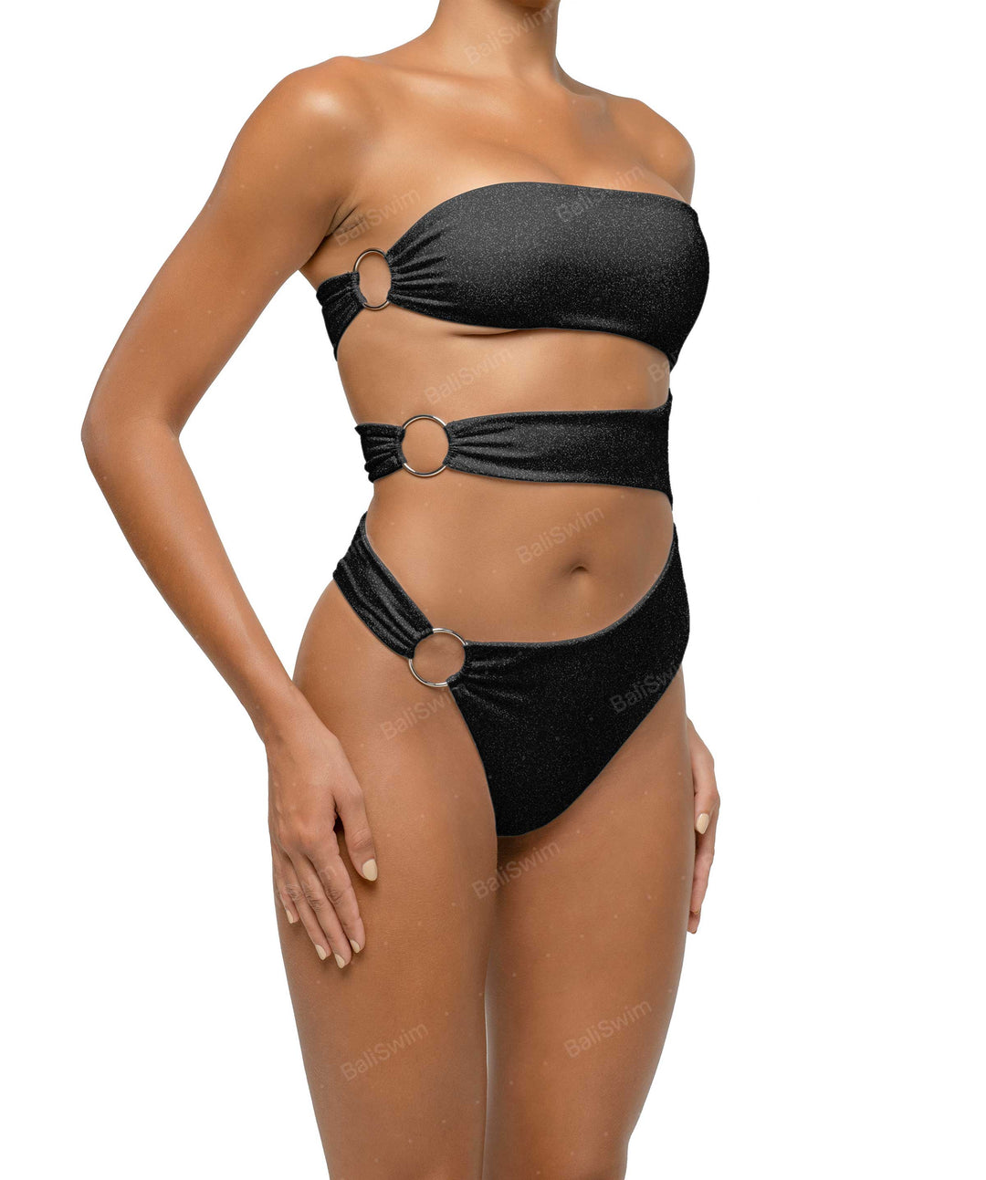 BSWS-S71 Cut-out Bandeau One Piece