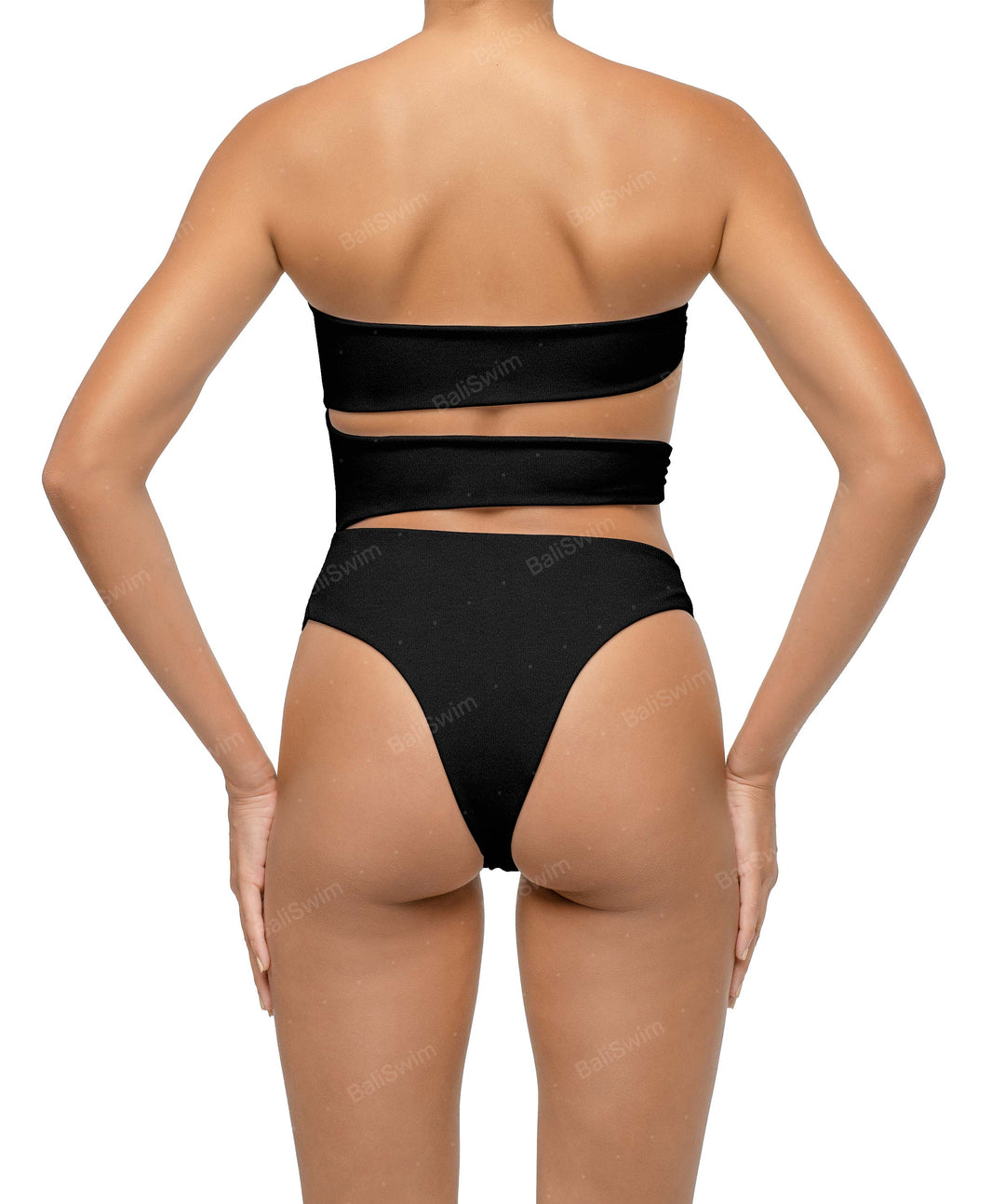 BSWS-S71 Cut-out Bandeau One Piece