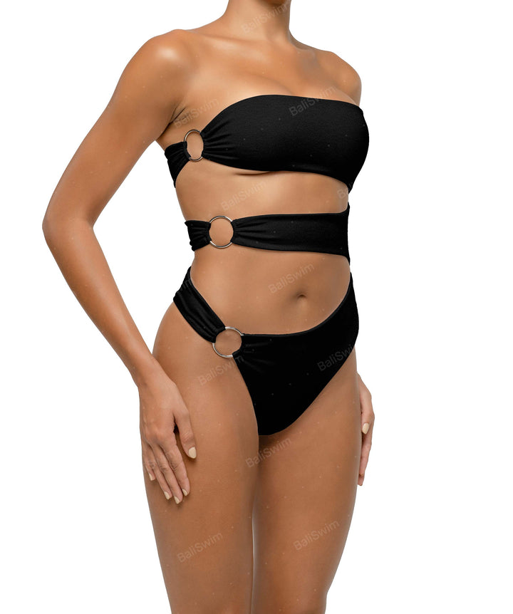BSWS-S71 Cut-out Bandeau One Piece