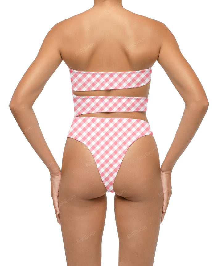 BSWS-S71 Cut-out Bandeau One Piece