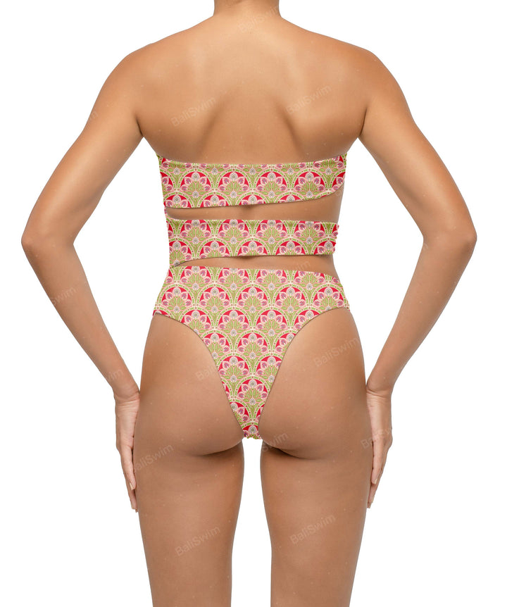 BSWS-S71 Cut-out Bandeau One Piece