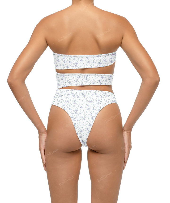 BSWS-S71 Cut-out Bandeau One Piece