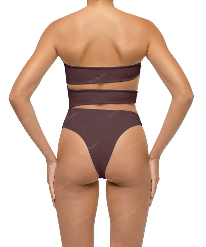 BSWS-S71 Cut-out Bandeau One Piece