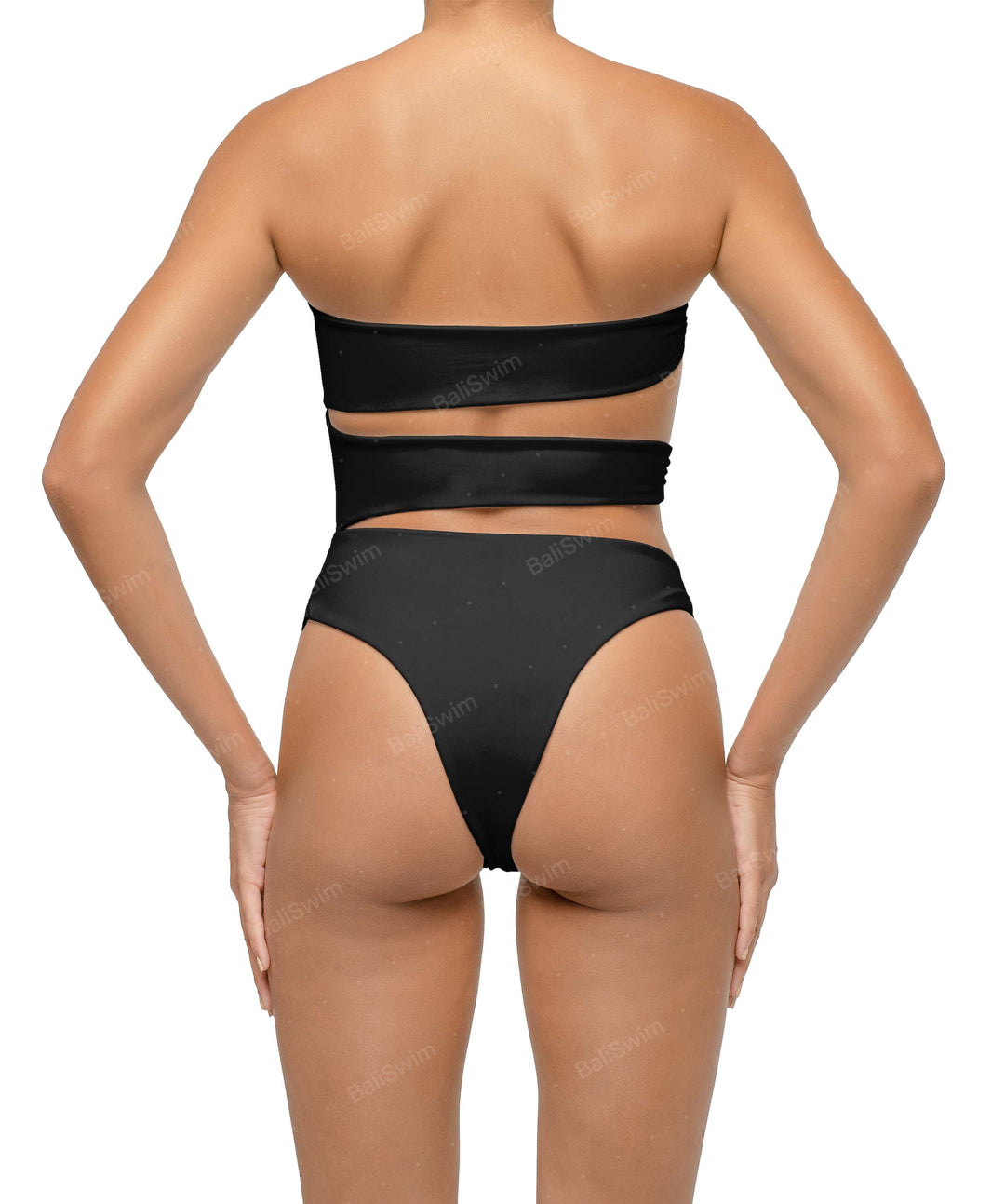 BSWS-S71 Cut-out Bandeau One Piece