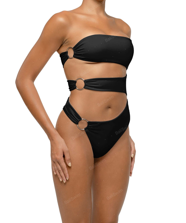 BSWS-S71 Cut-out Bandeau One Piece