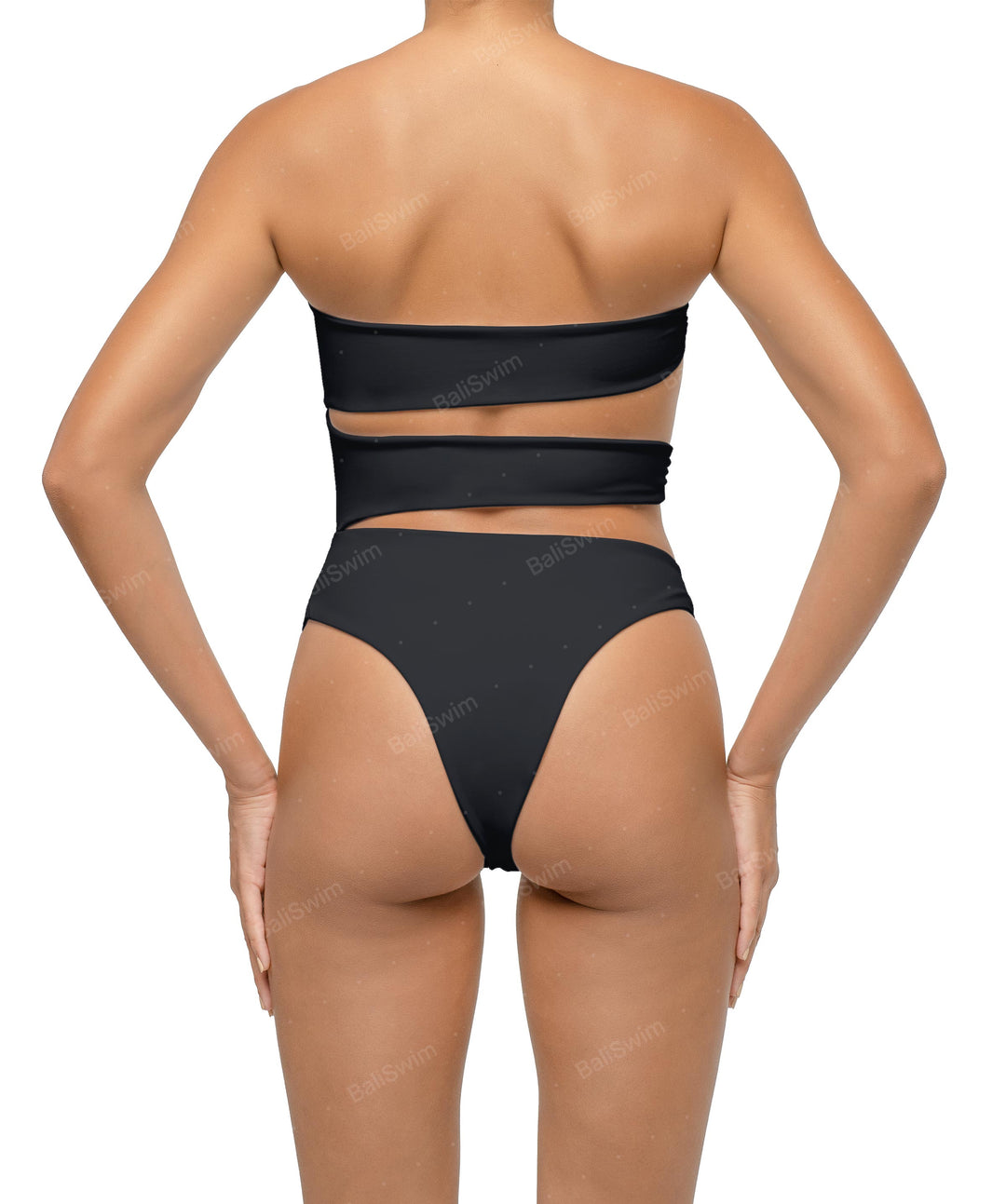 BSWS-S71 Cut-out Bandeau One Piece