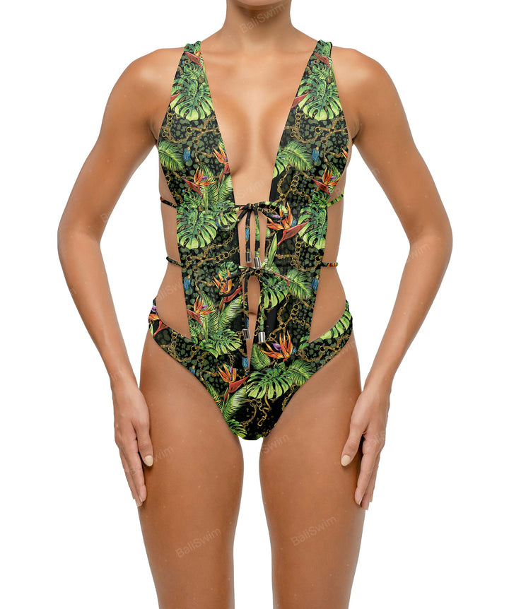 BSWS-S72 Deep V Cut-out One Piece