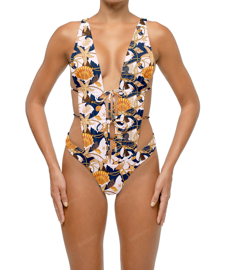 BSWS-S72 Deep V Cut-out One Piece