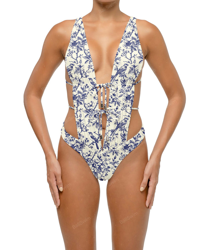 BSWS-S72 Deep V Cut-out One Piece