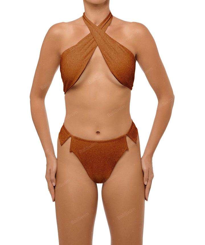 BSWS-T100 Criss cross O-ring Bikini Top