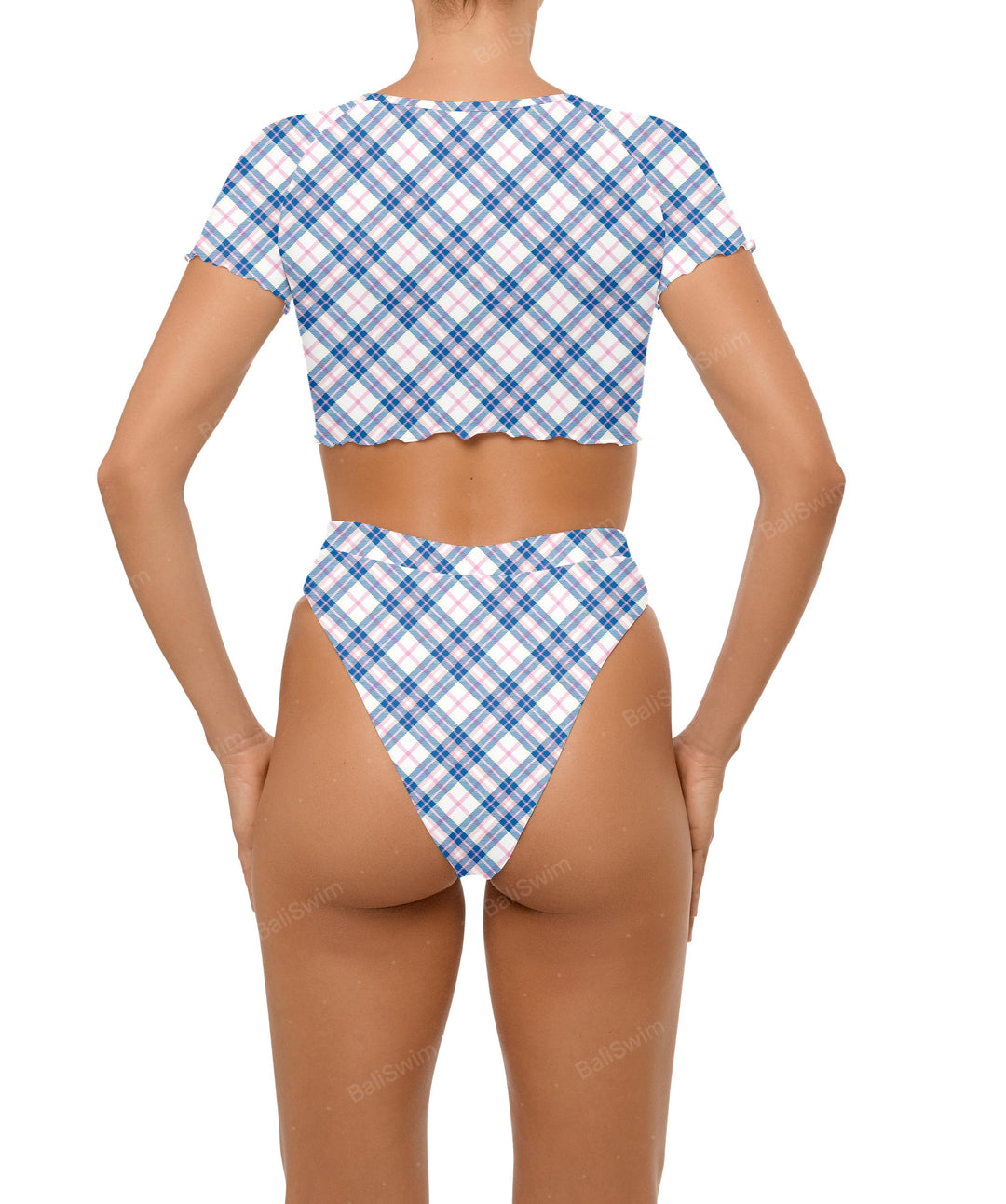 BSWS-B101 Overlapped Brief Bikini Bottom