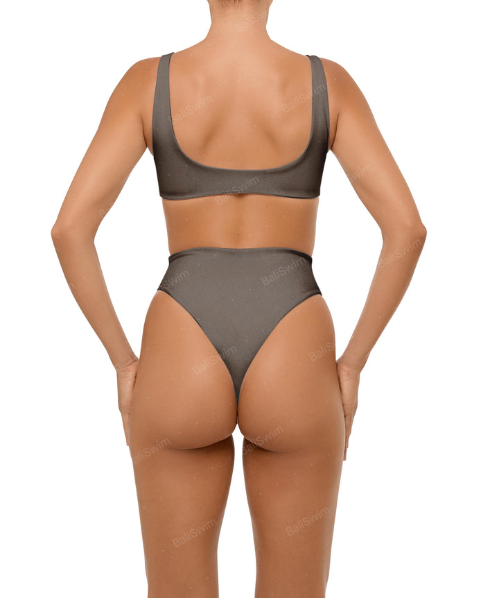 BSWS-B102 Twisted V-waist Bikini Bottom