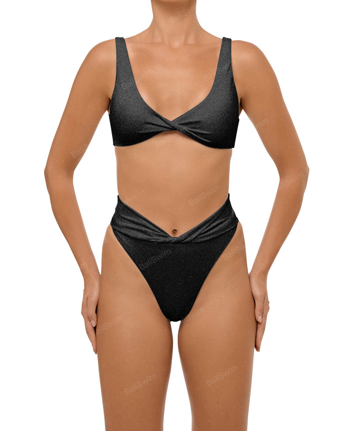 BSWS-B102 Twisted V-waist Bikini Bottom