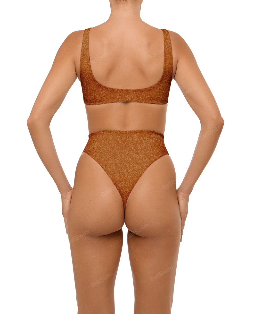 BSWS-B102 Twisted V-waist Bikini Bottom