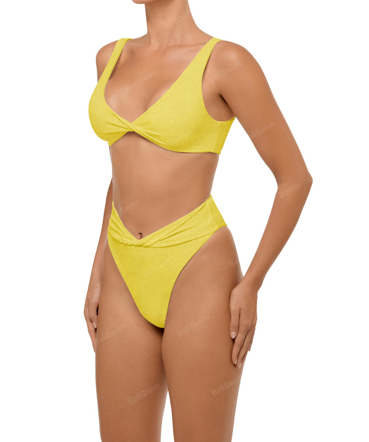 BSWS-B102 Twisted V-waist Bikini Bottom