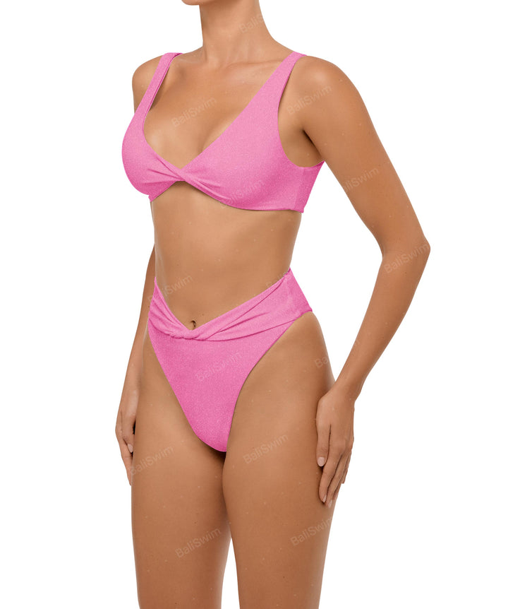 BSWS-B102 Twisted V-waist Bikini Bottom