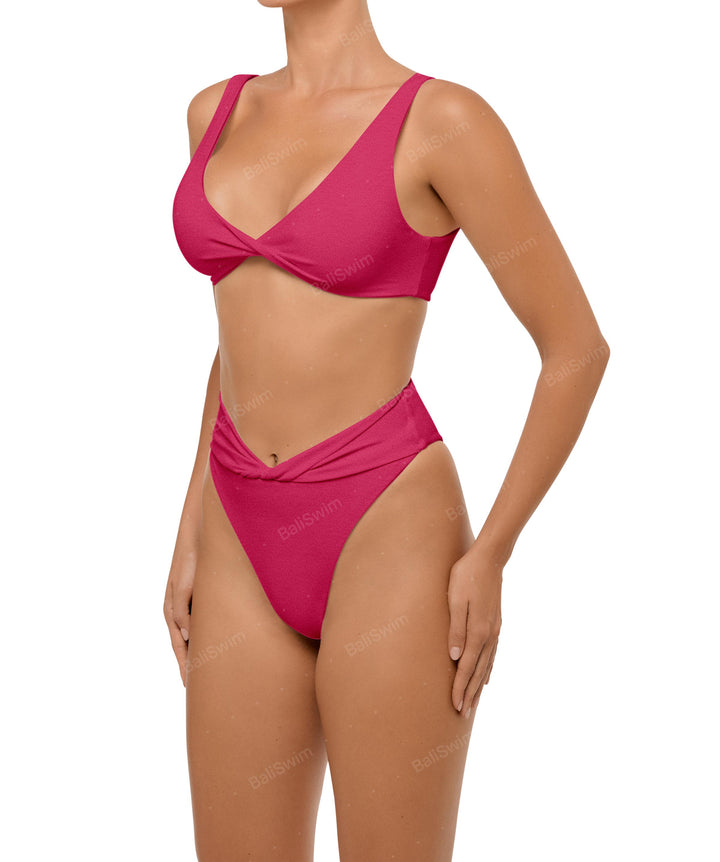 BSWS-B102 Twisted V-waist Bikini Bottom