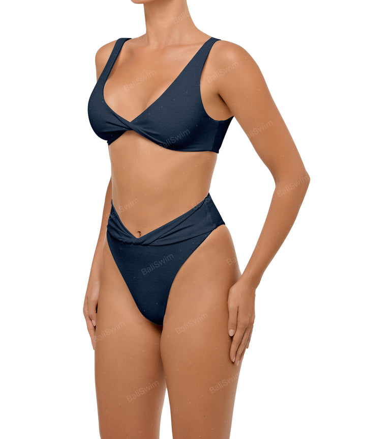 BSWS-B102 Twisted V-waist Bikini Bottom