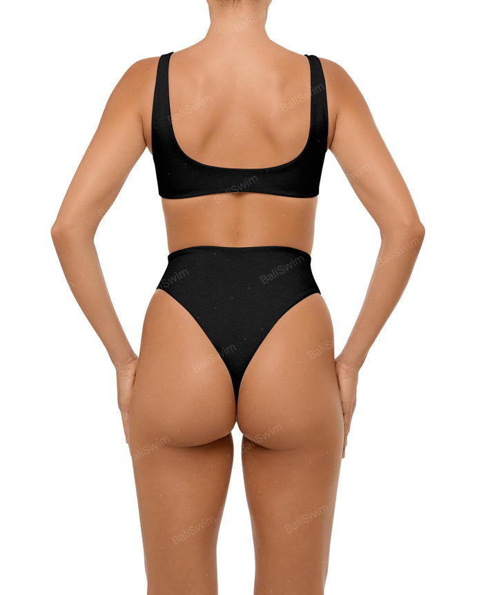BSWS-B102 Twisted V-waist Bikini Bottom