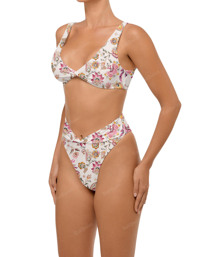 BSWS-B102 Twisted V-waist Bikini Bottom