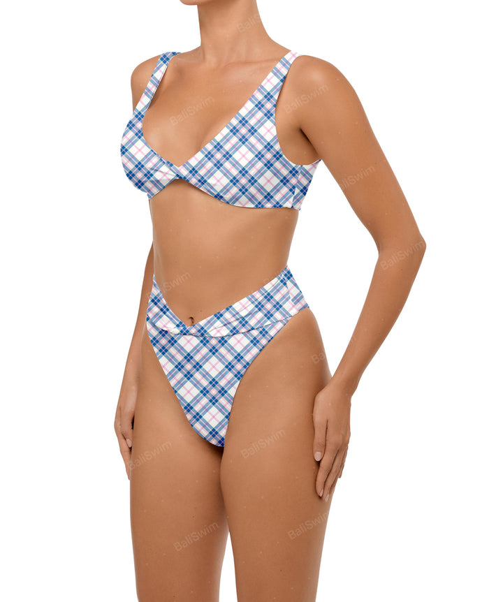 BSWS-B102 Twisted V-waist Bikini Bottom