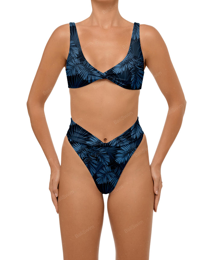 BSWS-B102 Twisted V-waist Bikini Bottom