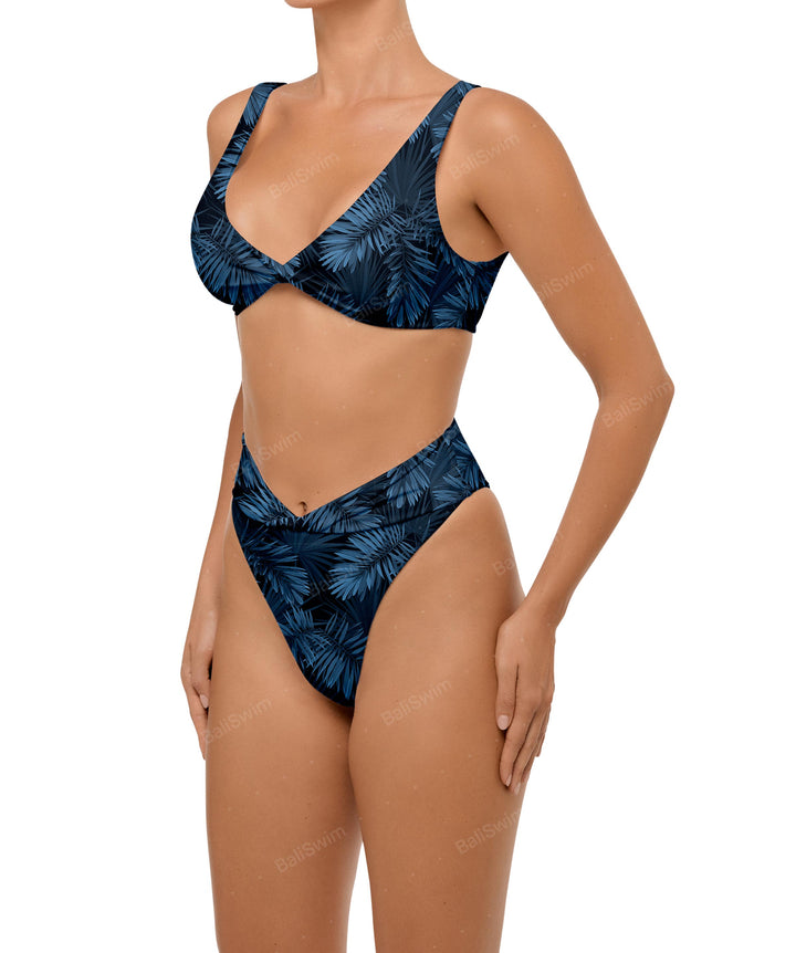 BSWS-B102 Twisted V-waist Bikini Bottom