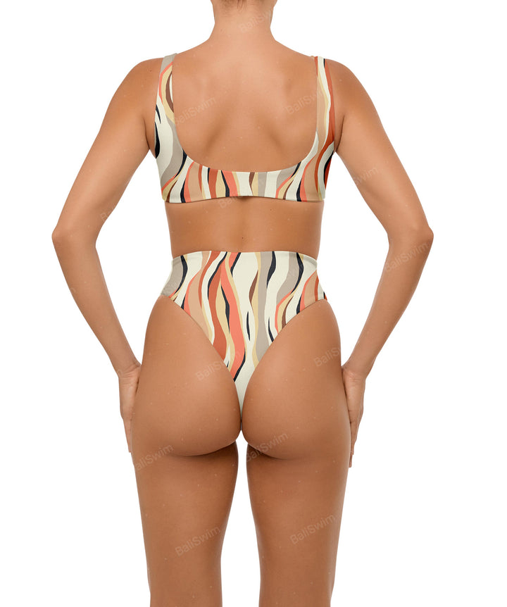 BSWS-B102 Twisted V-waist Bikini Bottom