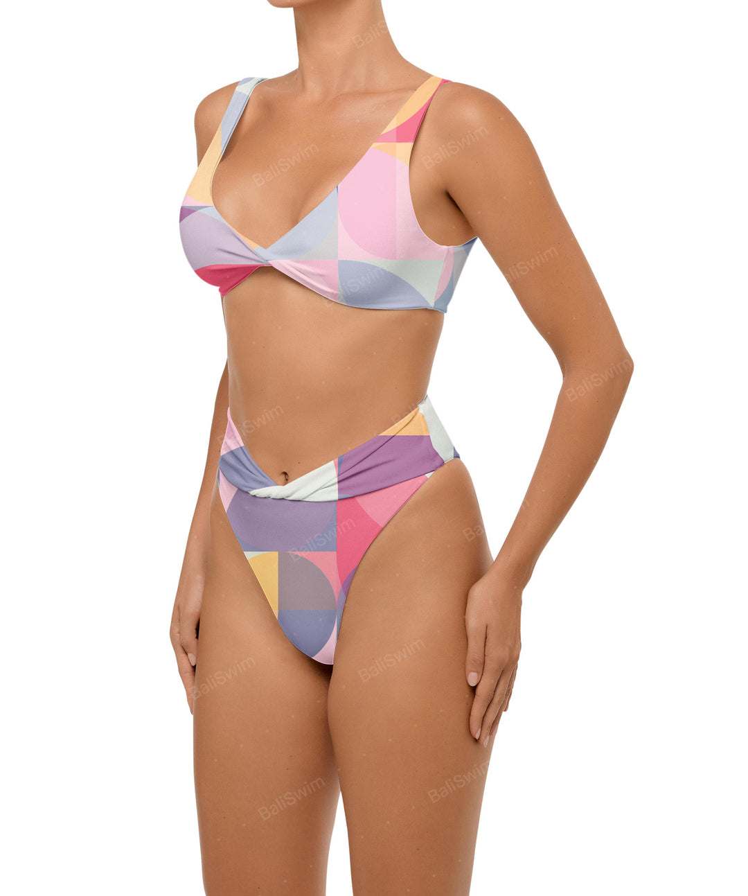 BSWS-B102 Twisted V-waist Bikini Bottom