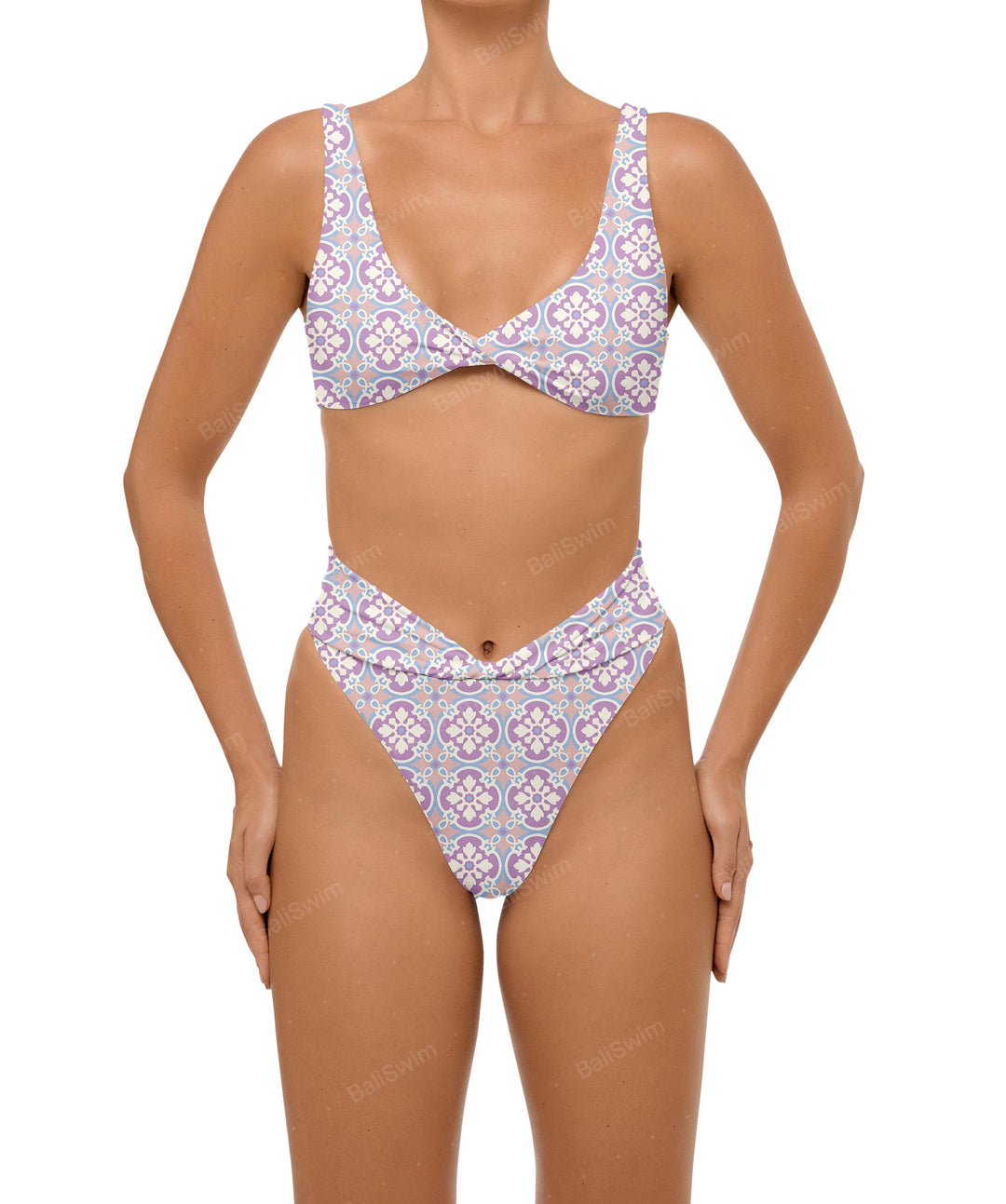 BSWS-B102 Twisted V-waist Bikini Bottom