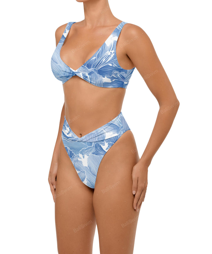 BSWS-B102 Twisted V-waist Bikini Bottom