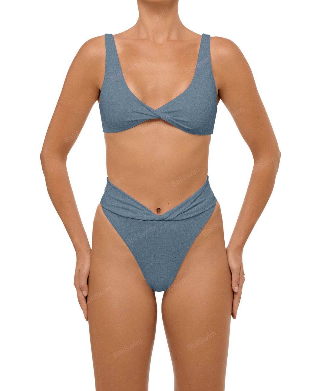 BSWS-B102 Twisted V-waist Bikini Bottom