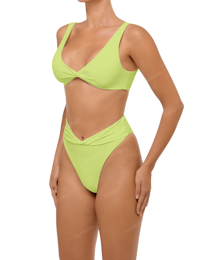 BSWS-B102 Twisted V-waist Bikini Bottom