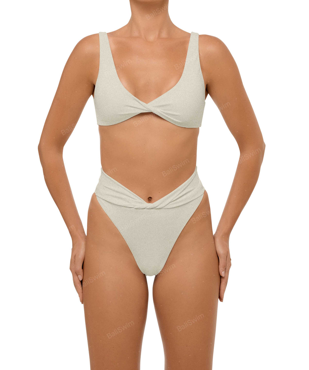 BSWS-B102 Twisted V-waist Bikini Bottom