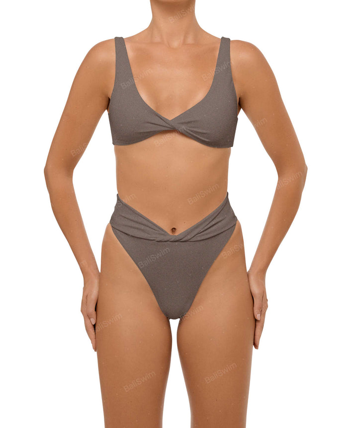 BSWS-B102 Twisted V-waist Bikini Bottom