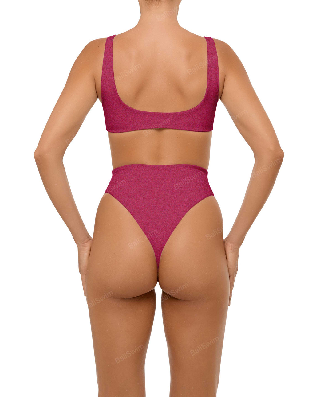 BSWS-B102 Twisted V-waist Bikini Bottom