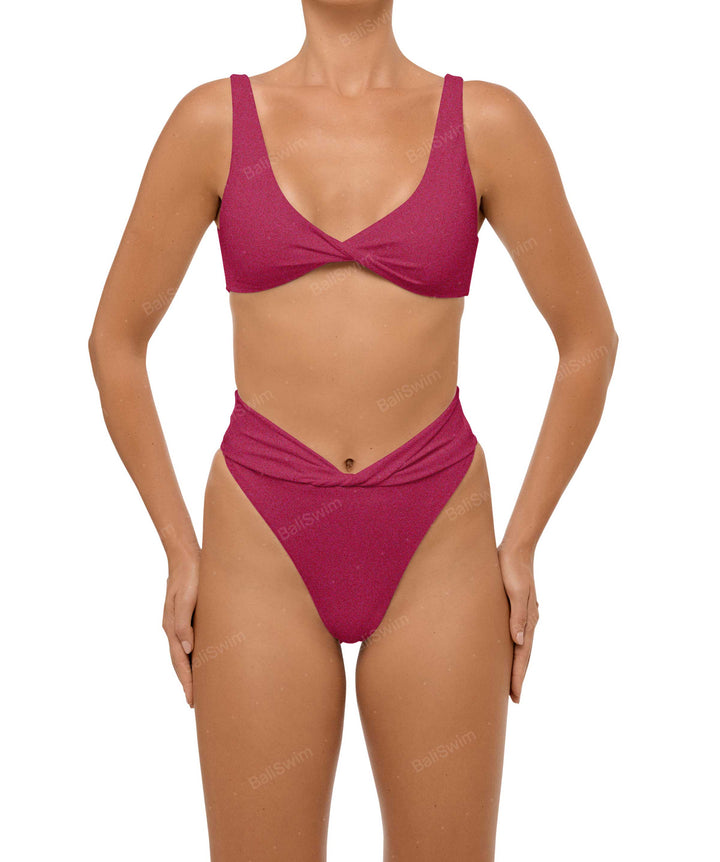 BSWS-B102 Twisted V-waist Bikini Bottom