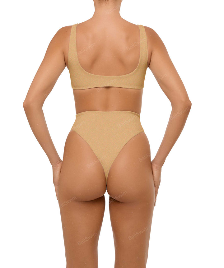 BSWS-B102 Twisted V-waist Bikini Bottom