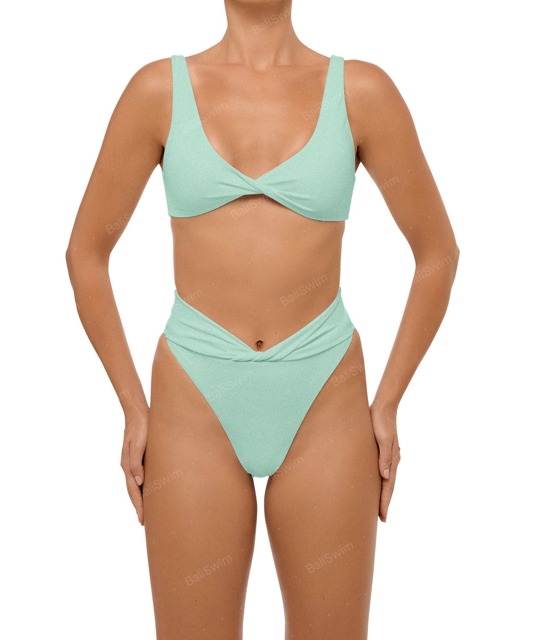 BSWS-B102 Twisted V-waist Bikini Bottom