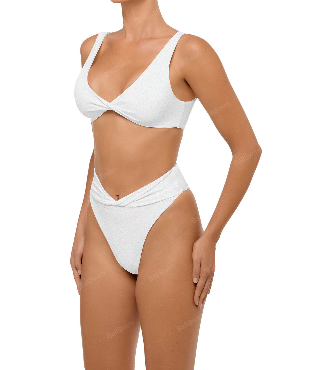 BSWS-B102 Twisted V-waist Bikini Bottom