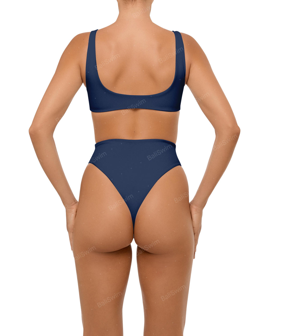 BSWS-B102 Twisted V-waist Bikini Bottom