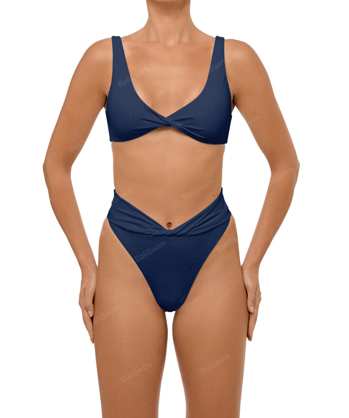 BSWS-B102 Twisted V-waist Bikini Bottom