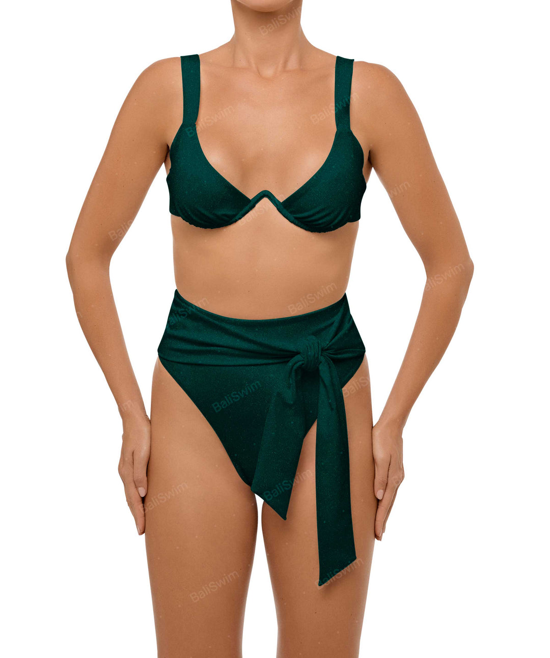 BSWS-T106 Underwired Wide Straps Bikini Top