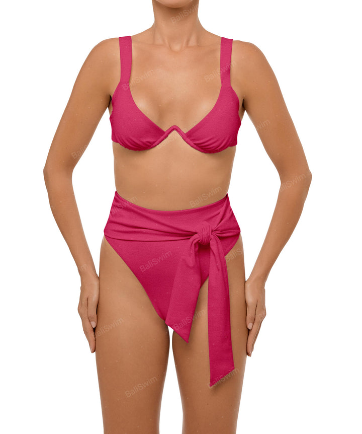 BSWS-T106 Underwired Wide Straps Bikini Top