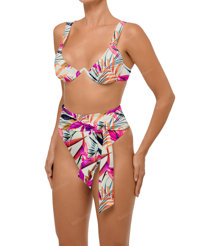 BSWS-T106 Underwired Wide Straps Bikini Top