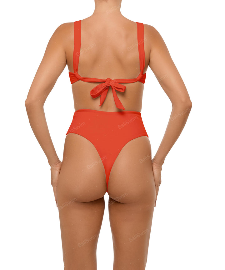 BSWS-T106 Underwired Wide Straps Bikini Top