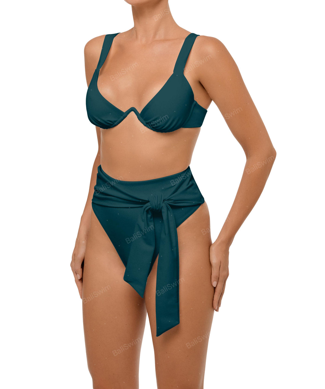 BSWS-T106 Underwired Wide Straps Bikini Top