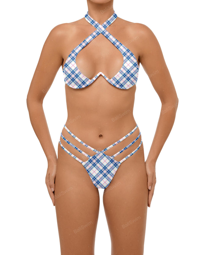 BSWS-B107 Triple Straps Bikini Bottom
