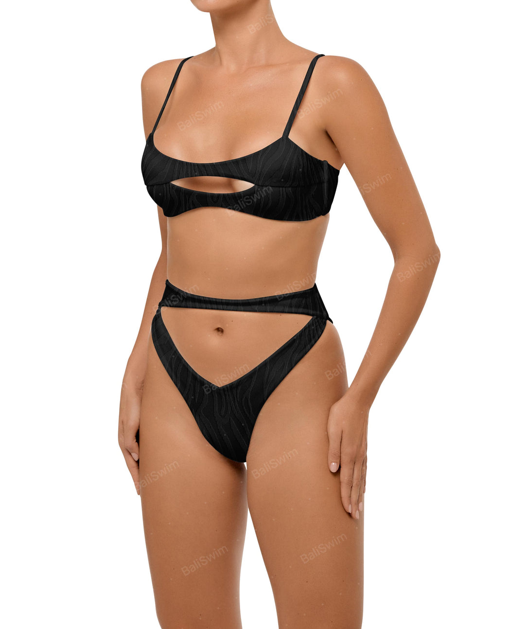 BSWS-T108 Tank top Cutout Bikini Top